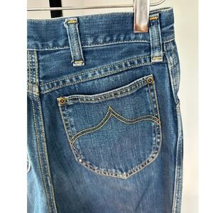 Wrangler Jeans High Waist 70s Vintage Denim Wide Leg Womens 26x31